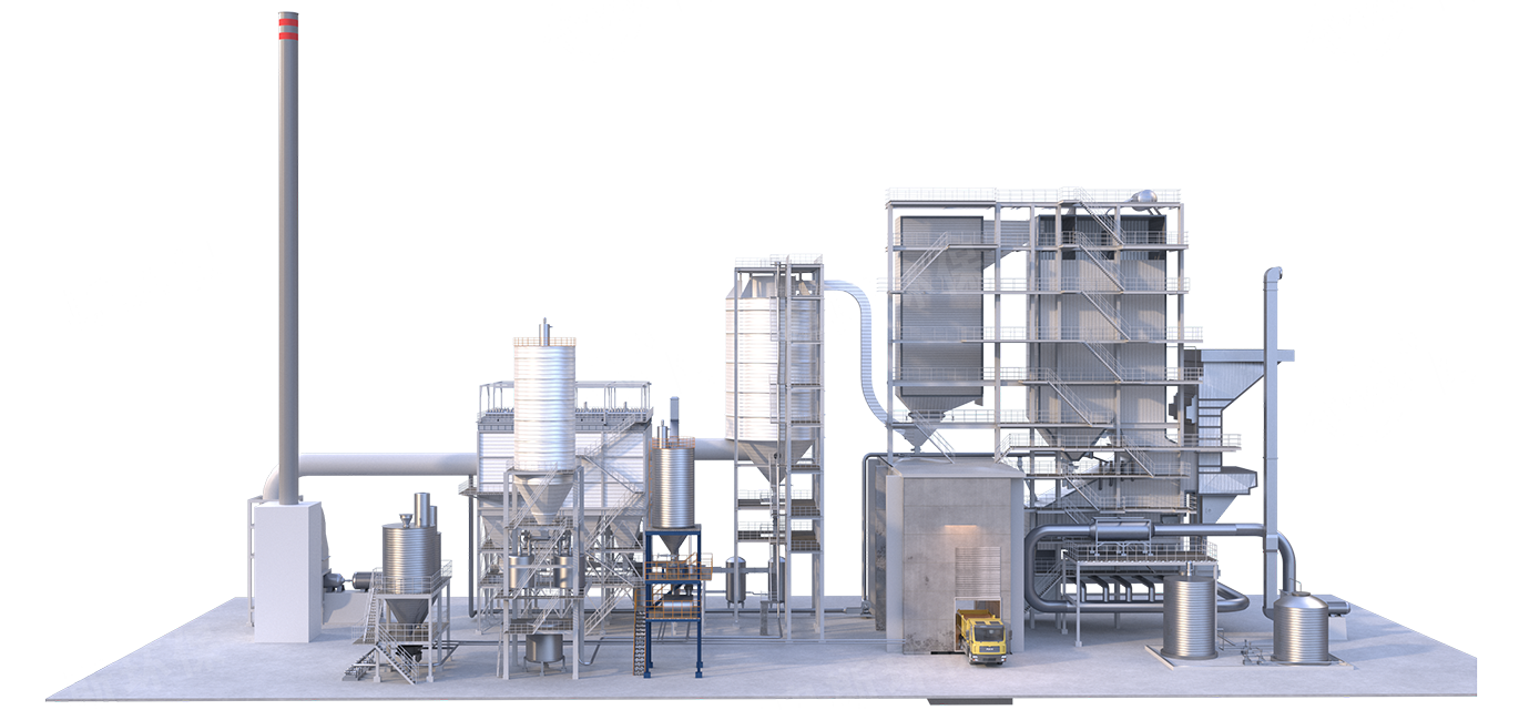 HTIC-M生活垃圾焚烧处理成套装备（余热锅炉式）